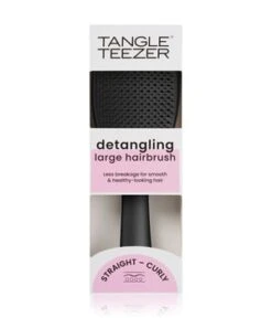 Tangle® Teezer Tangle Teezer The Large Ultimate Detangler Black Gloss No Tangle Bürste -Optimal Kosmetik Geschäft 5060630044152 visual2