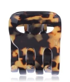 Alexandre De Paris 3 Dents Schwarz-Braun 4 Cm Haarspangen