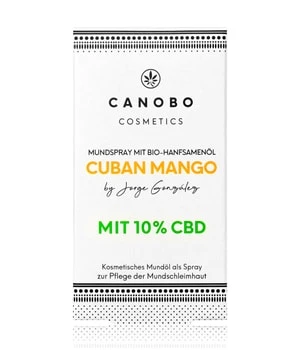 CANOBO 10% CBD Cuban Mango Mundspray Mundziehöl 2 CANOBO 10% CBD Cuban Mango Mundspray Mundziehöl – Bild 2