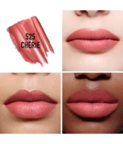 DIOR Rouge Dior Baume Satin Refills Lippenstift -Optimal Kosmetik Geschäft dior rouge dior baume satin refills lippenstift 3 5 g nr 525 cherie 3348901585750 detail