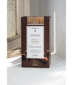 KORRES Arganöl Hochentwickelte Haarcoloration / Golden Caramel 8.73 Haarfarbe -Optimal Kosmetik Geschäft korres arganoel hochentwickelte haarcoloration golden caramel 8 73 haarfarbe 145 ml 5203069113383 detail