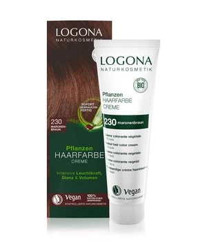 Logona Color Creme Maronenbraun Haarfarbe 2 Logona Color Creme Maronenbraun Haarfarbe – Bild 2