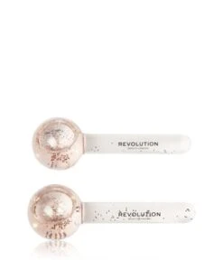 REVOLUTION SKINCARE Ice Globes Pink Glitter Massagegerät