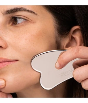 Rosental Organics Stainless Steel Gua Sha Gesicht Roll-On 2 Rosental Organics Stainless Steel Gua Sha Gesicht Roll-On – Bild 2