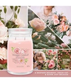 Yankee Candle Fresh Cut Roses Duftkerze 5 Yankee Candle Fresh Cut Roses Duftkerze -Optimal Kosmetik Geschäft yankee candle fresh cut roses duftkerze 567 g 5038581129334 visual2