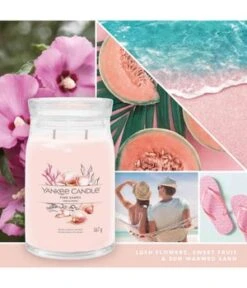 Yankee Candle Pink Sands Duftkerze -Optimal Kosmetik Geschäft yankee candle pink sands duftkerze 567 g 5038581129129 visual2