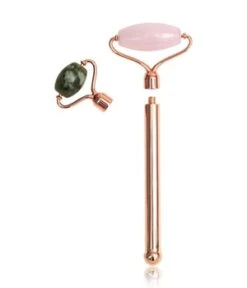 Zoë Ayla Precious Stone Jade And Rose Quartz Gesicht Roll-On